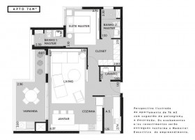 Apartamento com 2 Quartos à Venda, 76 m² em Moema - São Paulo