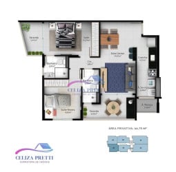 Apartamento com 2 Quartos à Venda, 68 m² em Jardim Camburi - Vitória