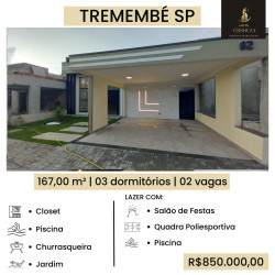 Casa com 3 Quartos à Venda, 250 m² em Loteamento Residencial São Vicente De Paulo - Tremembé