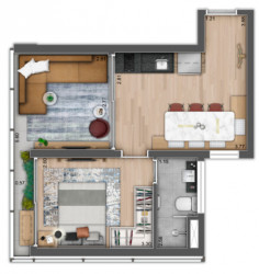 Apartamento com 1 Quarto à Venda, 37 m² em Jardim América - São Paulo