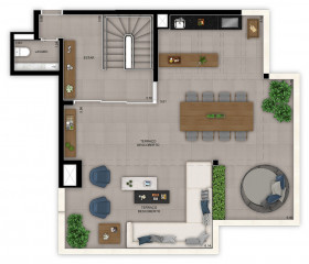Apartamento com 3 Quartos à Venda, 108 m² em Vila Gilda - Santo André