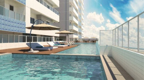 Apartamento com 3 Quartos à Venda, 115 m² em Ocian - Praia Grande