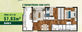 Apartamento com 3 Quartos à Venda, 92 m² em Jardim Tupanci - Barueri