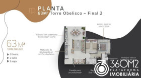 Apartamento com 2 Quartos à Venda, 63 m² em Vila Prudente - São Paulo