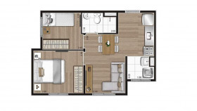 Apartamento com 2 Quartos à Venda, 35 m² em Mooca - São Paulo
