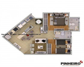 Apartamento com 3 Quartos à Venda, 68 m² em Jardim Bela Vista - Indaiatuba