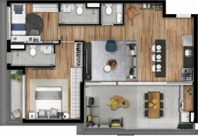 Apartamento com 3 Quartos à Venda, 88 m² em Pinheiros - São Paulo