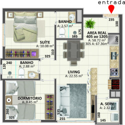 Apartamento com 1 Quarto à Venda, 62 m² em Centro - Capão Da Canoa
