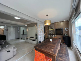 Apartamento com 3 Quartos à Venda, 111 m² em Encruzilhada - Santos