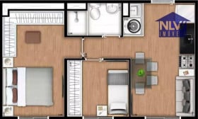 Apartamento com 2 Quartos à Venda, 35 m² em Barro Branco - São Paulo
