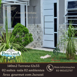 Casa com 2 Quartos à Venda, 140 m² em Camará - Aquiraz