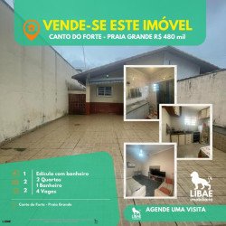 Apartamento com 2 Quartos à Venda, 166 m² em Canto Do Forte - Praia Grande