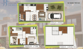 Casa com 2 Quartos para Alugar ou Temporada, 61 m² em Parque Das árvores - Parnamirim