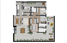 Apartamento com 2 Quartos à Venda, 173 m² em Vila Mariana - São Paulo