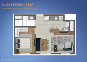 Apartamento com 2 Quartos à Venda, 44 m² em Butantã - São Paulo