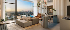 Apartamento com 1 Quarto à Venda, 33 m² em Indianópolis - São Paulo