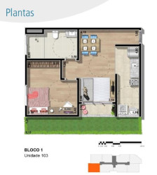 Imóvel com 1 Quarto à Venda, 43 m² em Freguesia - Rio De Janeiro