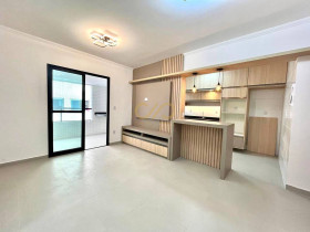 Apartamento com 2 Quartos à Venda, 77 m² em Canto Do Forte - Praia Grande