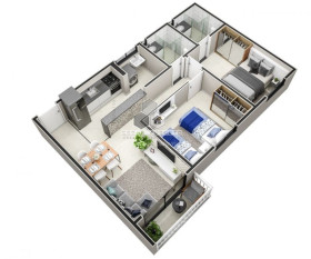Apartamento com 2 Quartos à Venda, 51 m²