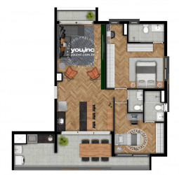 Apartamento com 3 Quartos à Venda, 96 m² em Pinheiros - São Paulo