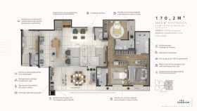 Apartamento com 3 Quartos à Venda, 162 m² em Jardim Elite - Piracicaba