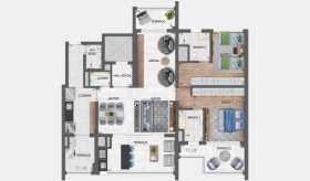 Apartamento com 4 Quartos à Venda, 181 m² em Vila Mariana - São Paulo