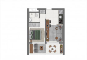Apartamento com 1 Quarto à Venda, 65 m² em Bela Vista - São Paulo