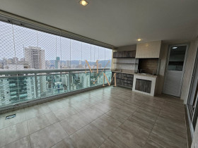 Apartamento com 3 Quartos para Alugar, 150 m² em Aparecida - Santos