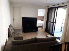 Apartamento com 1 Quarto para Alugar, 46 m² em Vila Nova Conceição - São Paulo