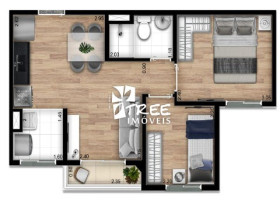 Apartamento com 2 Quartos à Venda, 37 m² em Jardim Da Pedreira - São Paulo