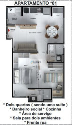 Apartamento com 3 Quartos à Venda, 70 m² em Intermares - Cabedelo