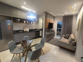 Apartamento com 2 Quartos à Venda, 57 m² em Canto Do Forte - Praia Grande