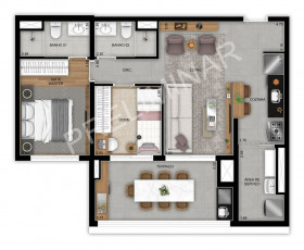 Apartamento com 3 Quartos à Venda, 89 m² em Jardim Prudência - São Paulo