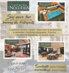 Apartamento com 2 Quartos à Venda, 55 m² em Nogueira - Petrópolis