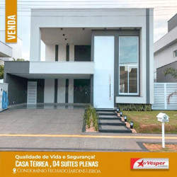 Casa com 4 Quartos à Venda, 200 m² em Jardins Lisboa - Goiânia