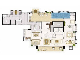 Apartamento com 5 Quartos à Venda, 425 m² em Tatuapé - São Paulo