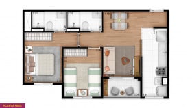 Apartamento com 1 Quarto à Venda, 35 m² em Cambuci - São Paulo