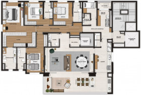 Apartamento com 4 Quartos à Venda, 256 m² em Cambuí - Campinas