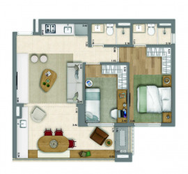 Apartamento com 1 Quarto à Venda, 37 m² em Vila Mariana - São Paulo