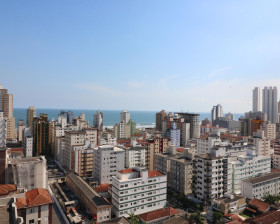 Apartamento com 3 Quartos à Venda, 140 m² em Canto Do Forte - Praia Grande