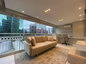 Apartamento com 1 Quarto para Alugar, 54 m² em Itaim Bibi - São Paulo