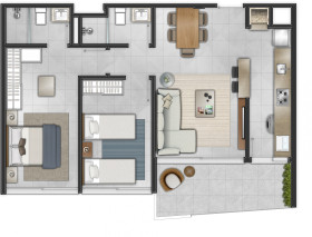 Apartamento com 3 Quartos à Venda, 247 m² em Centro - Torres