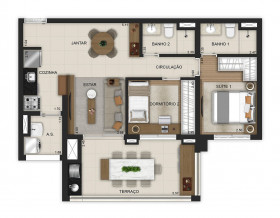 Apartamento com 3 Quartos à Venda, 121 m² em Vila Prudente - São Paulo