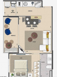 Apartamento com 2 Quartos à Venda, 98 m² em Indianópolis - São Paulo