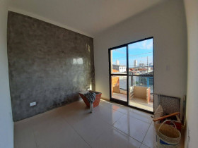 Casa de Condomínio com 2 Quartos à Venda, 56 m² em Maracanã - Praia Grande