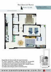 Apartamento com 2 Quartos à Venda, 76 m² em Campo Da Aviação - Praia Grande