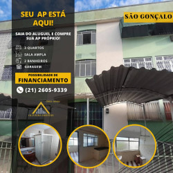 Apartamento com 3 Quartos à Venda,  em Centro - São Gonçalo