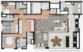 Apartamento com 4 Quartos à Venda, 146 m² em Ipiranga - São Paulo