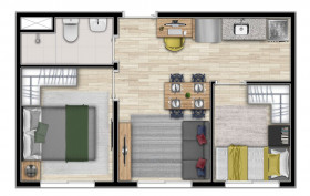Apartamento com 2 Quartos à Venda, 32 m² em Bela Vista - São Paulo