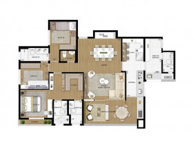 Apartamento com 4 Quartos à Venda, 128 m² em Morumbi - São Paulo